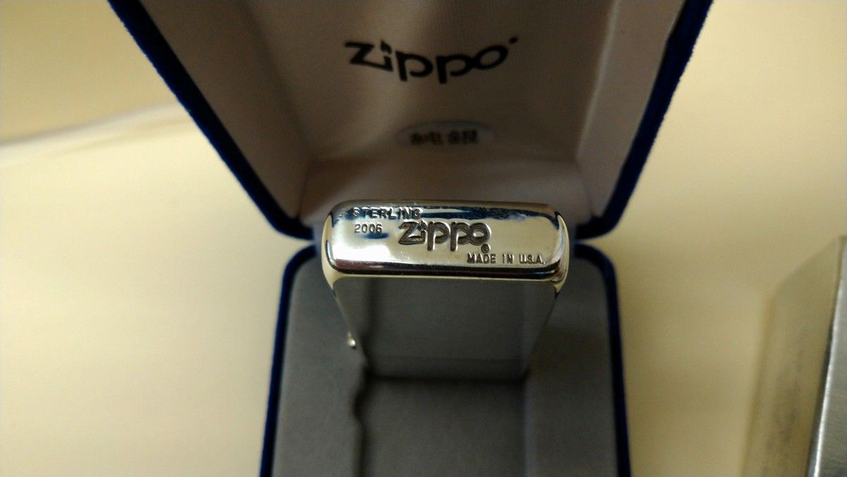 ZIPPO ジッポー STERLING スターリングシルバー 〔純銀製〕オイル