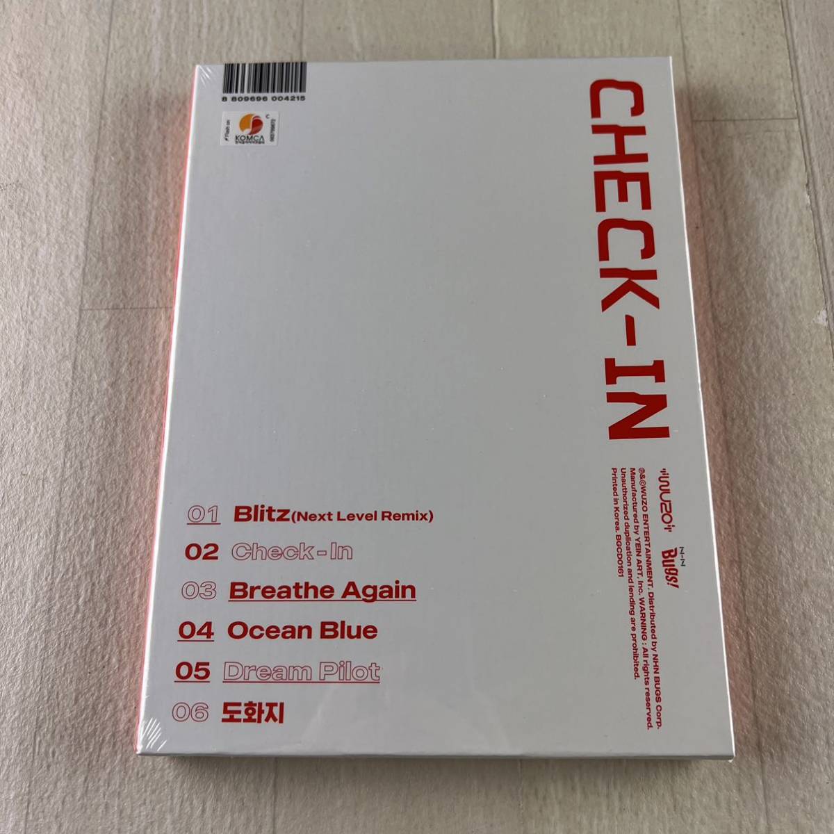 CC3 未開封 CHECK-IN / BLITZES CD 1ST EP ALBUM 輸入盤_画像2