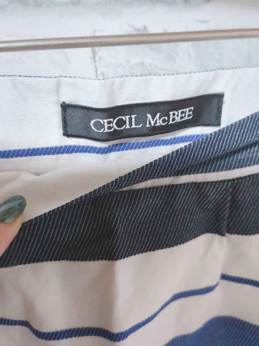 CECIL McBEE ボーダースカート　セシルマクビー　ミニスカート　94