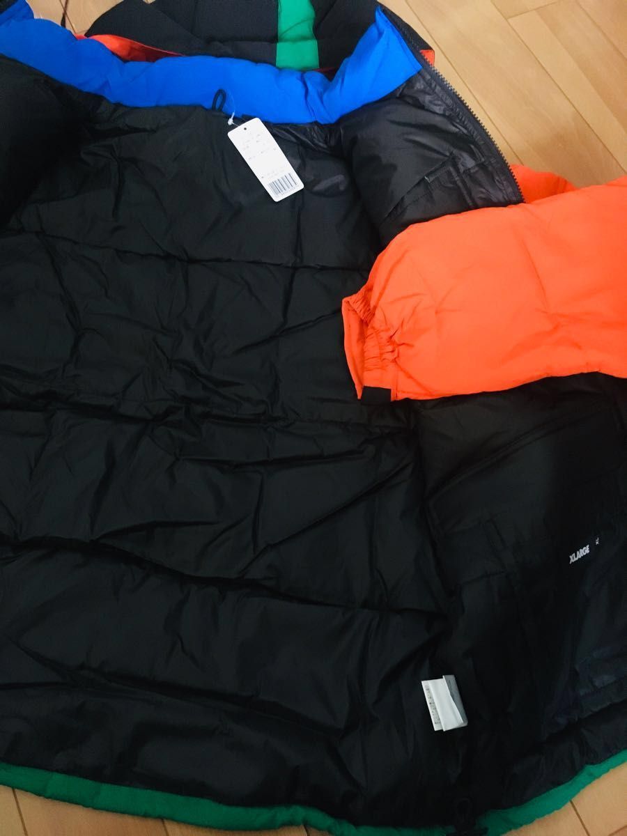 XLARGE エクストララージ ダウンジャケット マルチカラー 新品未使用
