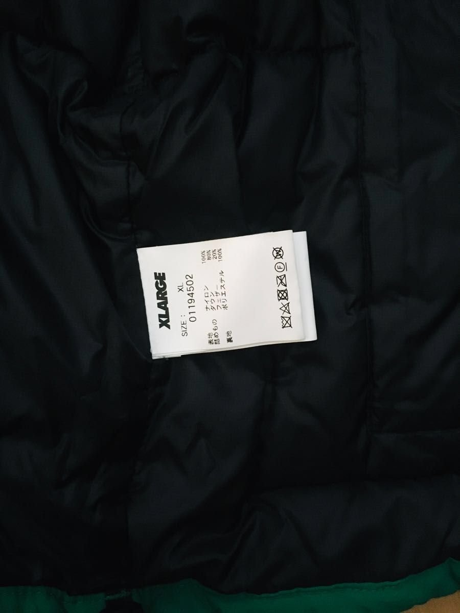 XLARGE エクストララージ ダウンジャケット マルチカラー 新品未使用