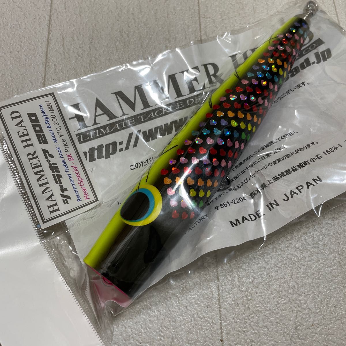 ハンマーヘッド シャラポア 200 ハートsp 108HL ☆ HAMMER HEAD