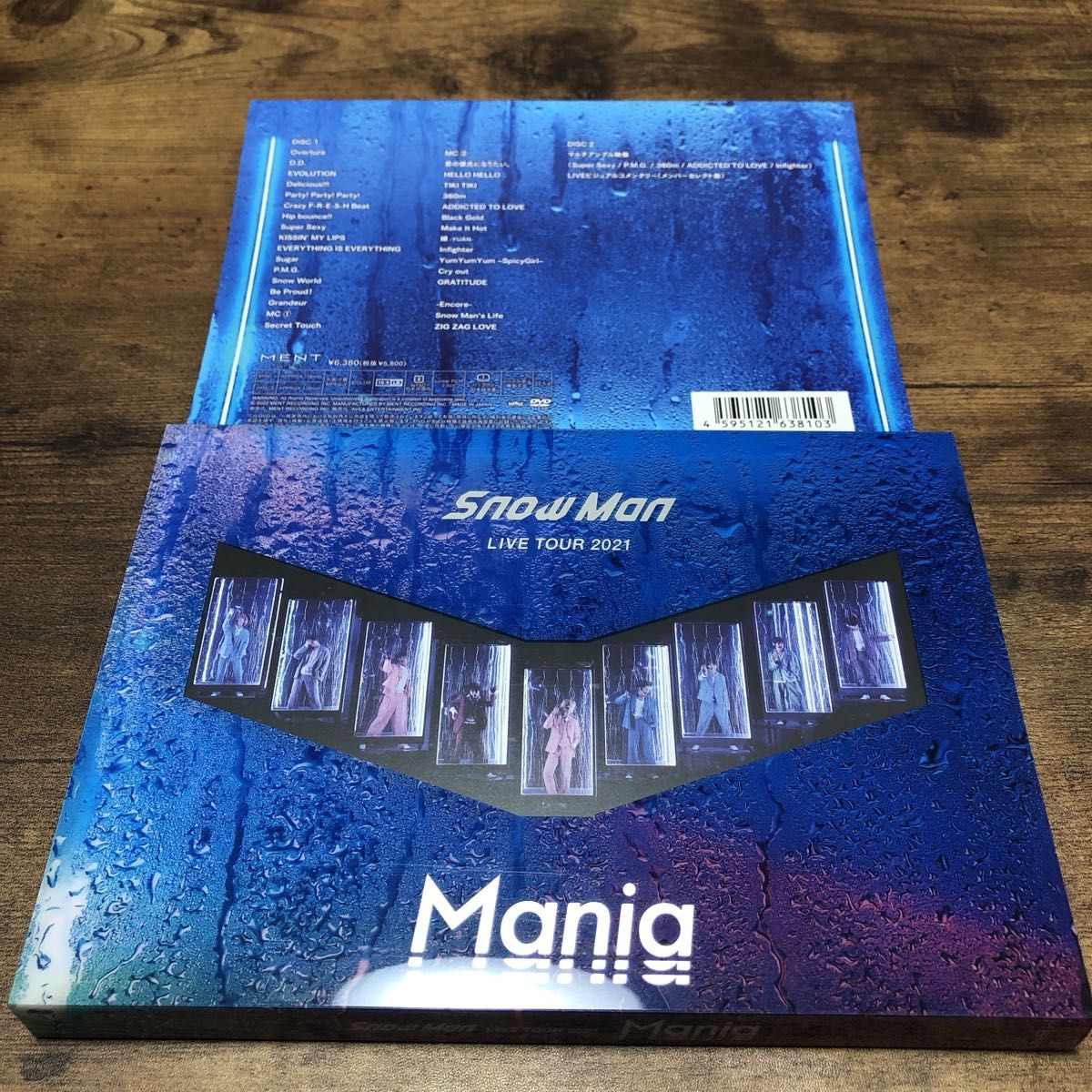 Snow Man LIVE TOUR 2021 Mania 初回スリーブ仕様 通常盤 (DVD2枚組)