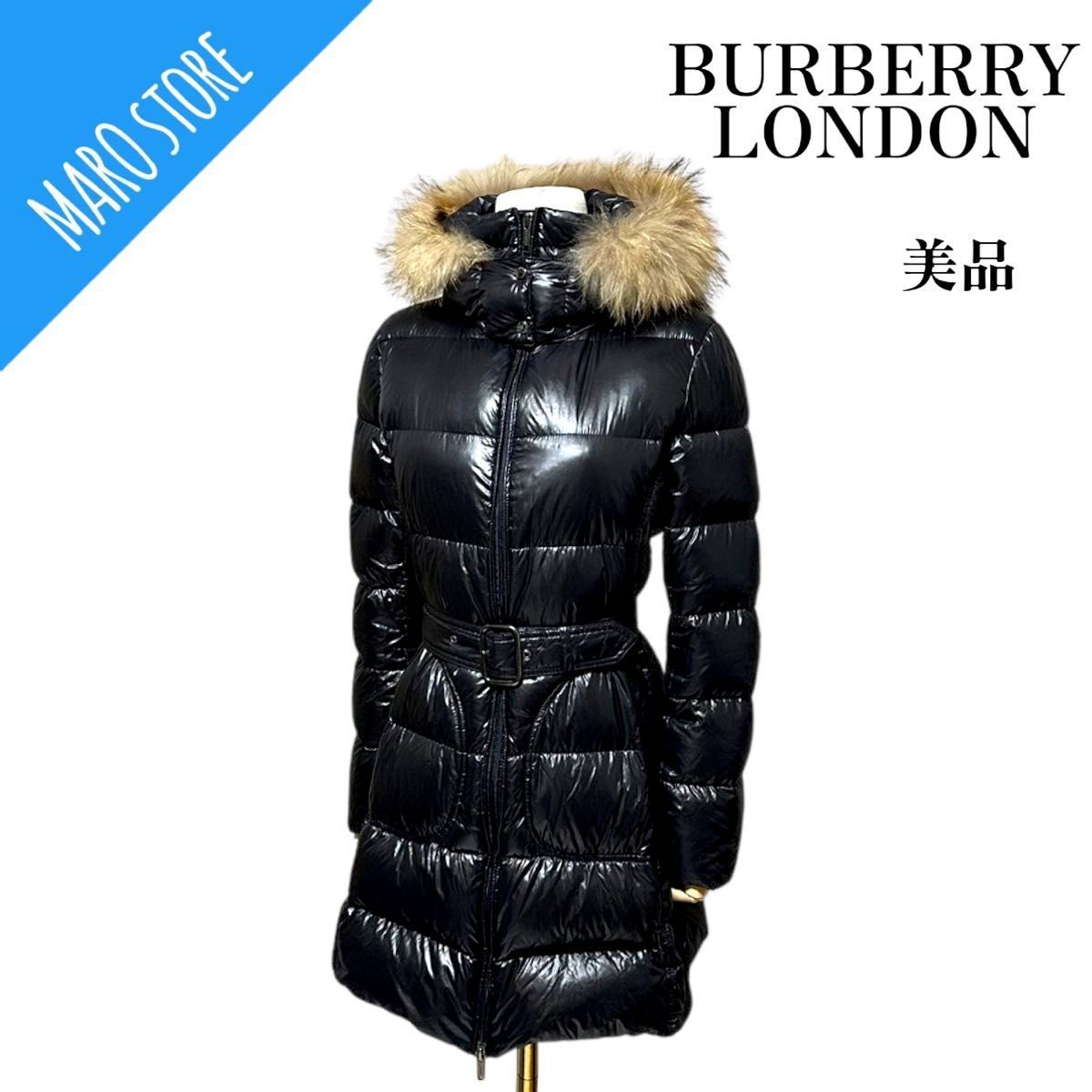 【美品】BURBERRY LONDON ダウンジャケット ロング コート_画像1