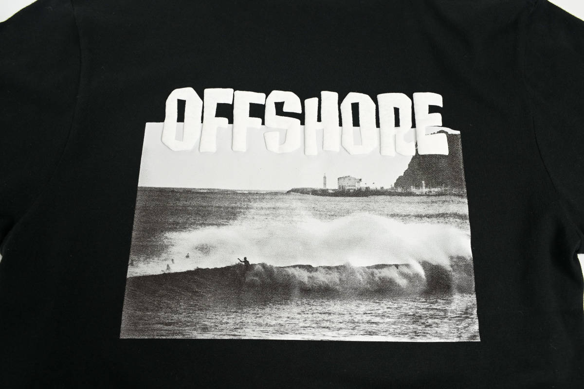 OFFSHORE オフショア Ｔシャツ Mサイズ ブラック バックプリント_画像6