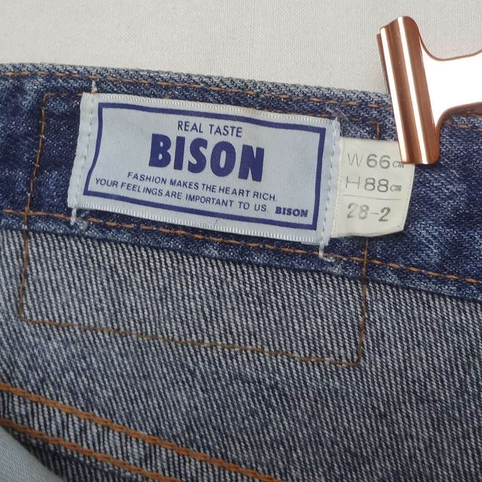 バイソン BISON ベルボトム ブーツカット ジーンズ フレアー バイソン BISON ベルボトム ブーツカット ジーンズ フレアー
