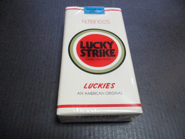 たばこパッケージ ラッキーストライク１００’ｓの画像2