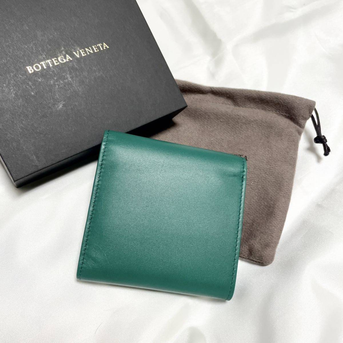 ブランド雑貨総合 【新品】BOTTEGA VENETA ミニ財布 コンパクト