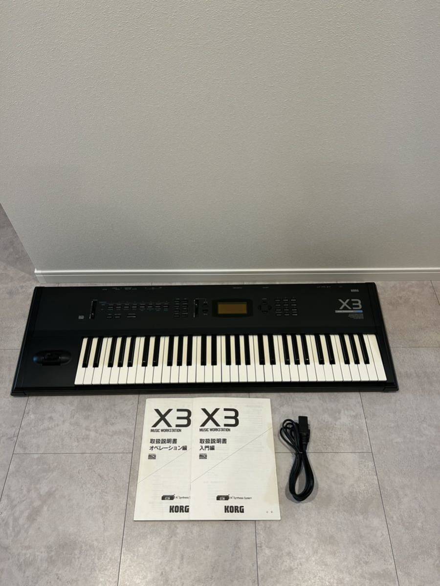 おすすめ】 【完動品】KORG X3 値下げ!Korg シンセサイザー コルグ