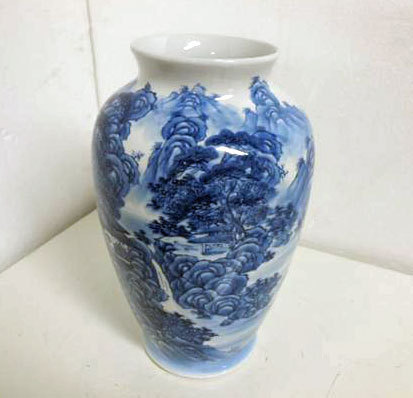 工芸品 陶磁器 ◆ 花瓶 ◆ 直径220×高さ360ｍm_画像1