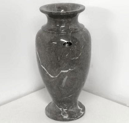 工芸品 特選天然美石 ◆ 壺 ◆ 直径200×高さ394mm ◆ 花瓶 飾り物