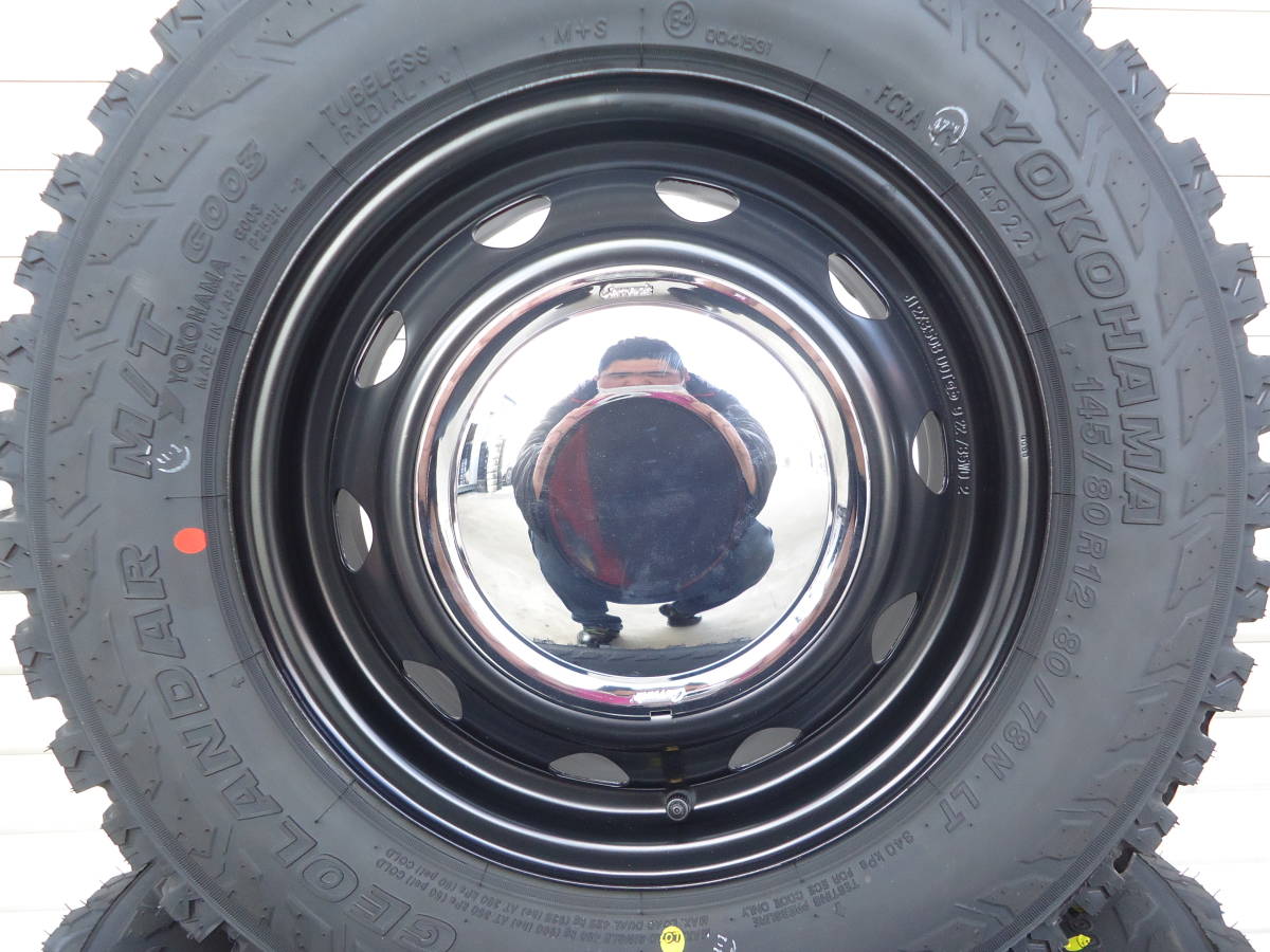 ヨコハマジオランダーM/T G003☆145/80R12☆クリッパーハイゼット