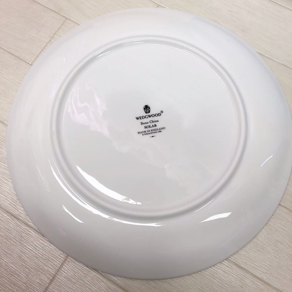 新品 ウエッジウッド 丸皿 中皿 27cm プレート 洋食器 WEDGWOOD 皿 イギリス 未使用_画像3