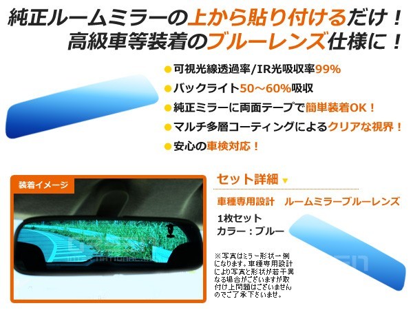 【メール便送料無料】アルト/RS/ワークス ブルーレンズミラー HA36S ワイド 広角仕様 ブルーミラー サイドミラー ドアミラー 補修 青_画像2