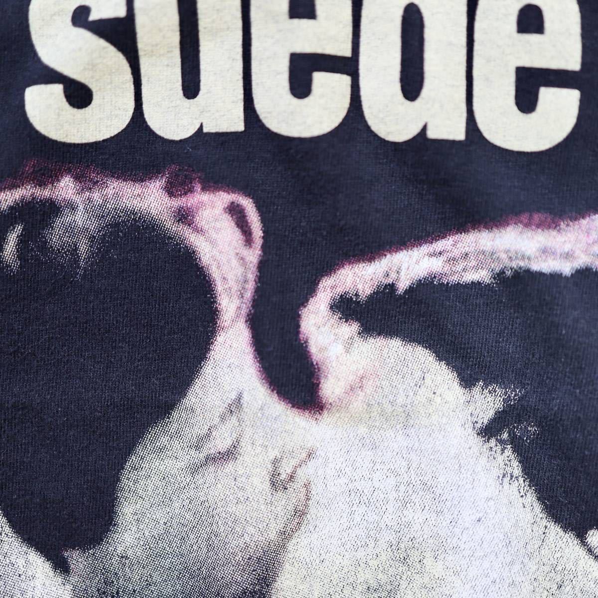  super special! 1993 Suede Debut Album Vintage T-shirt at that time thing original 80s 90s band Helter-skelter music 
