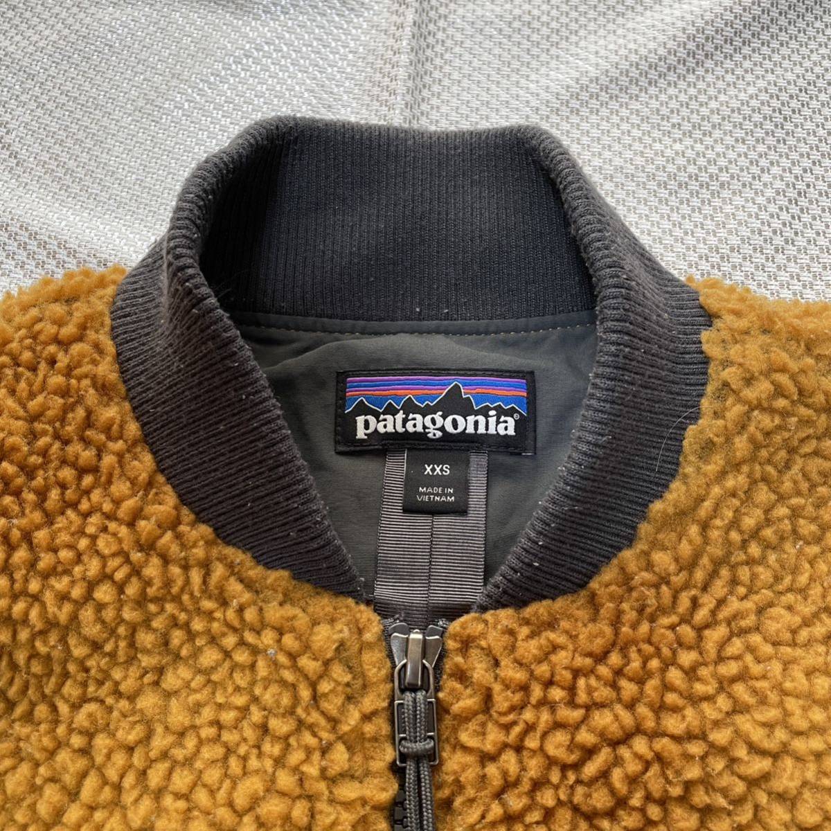 【美品】Patagonia メンズ ボマージャケット☆パタゴニア フリースジャケット XXS 普段S位の方 レディースでも☆22830FA19☆防寒☆_画像3