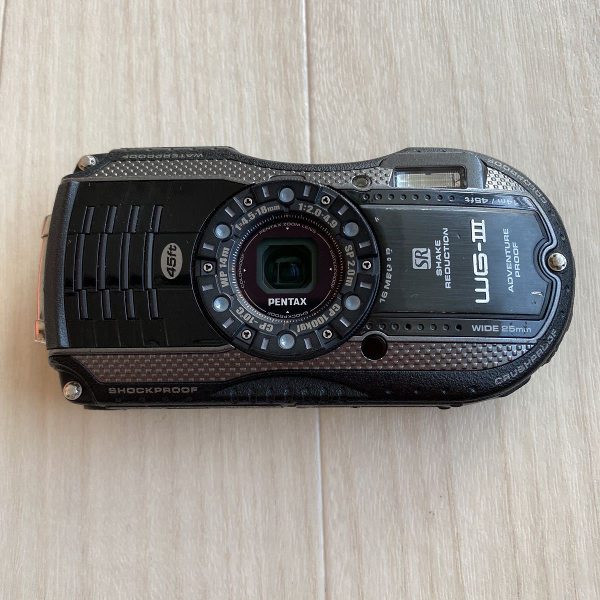 バーゲンで ○少々難あり PENTAX WG-3 WG-III ペンタックス 防水