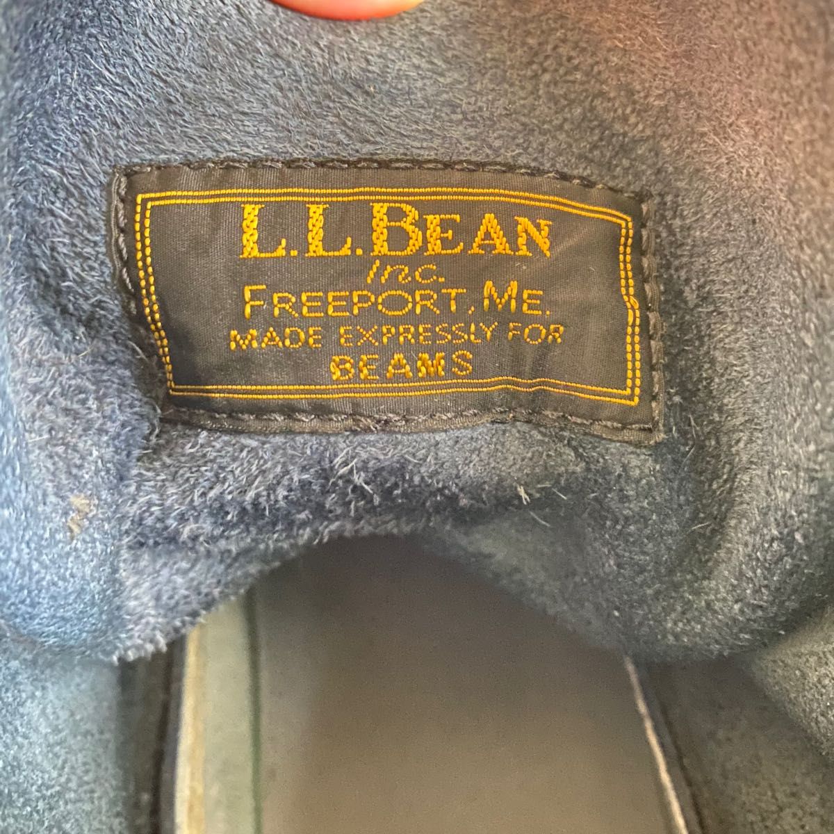 L.L.Bean×BEAMS ビーンブーツ ブルー | noonanwaste.com