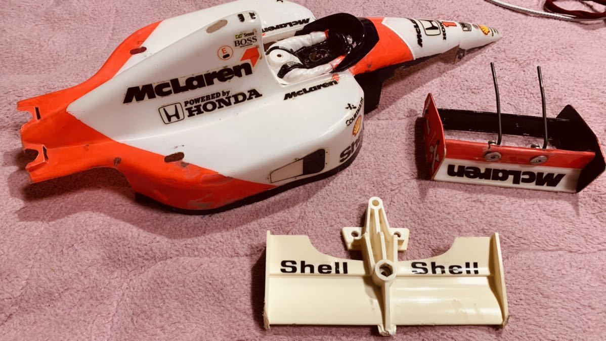 大切な タミヤ Marlboro McLaren HONDA MP4 6 1 10 F1 ラジコンボディ