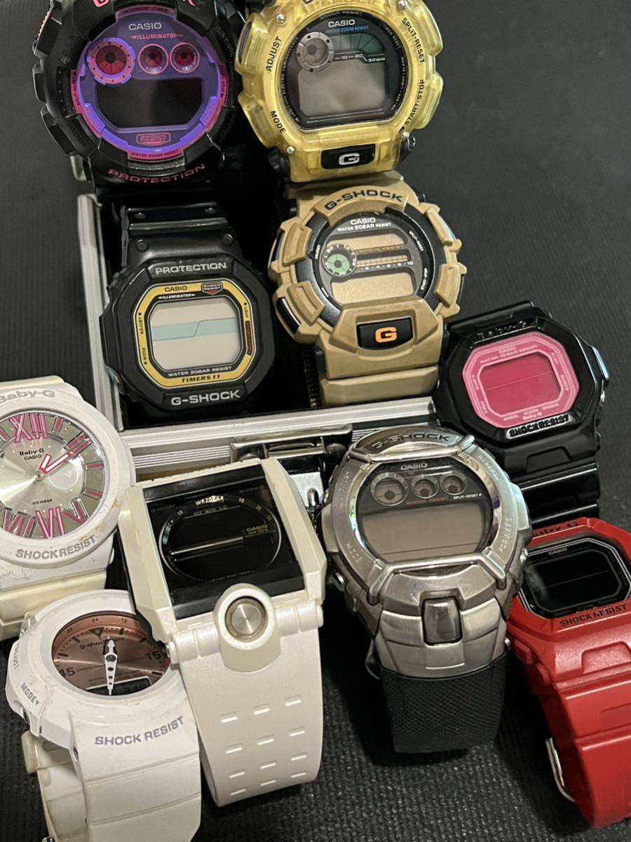 1円~CASIO G-SHOCK'Baby-G等腕時計 まとめ売り 10点_画像5