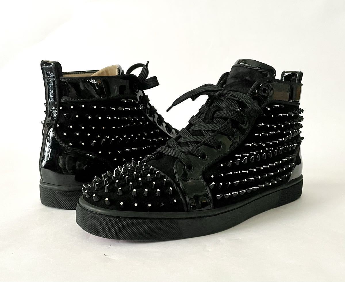 Christian Louboutin SUPER STAGE FLAT PATENT GGクリスチャン