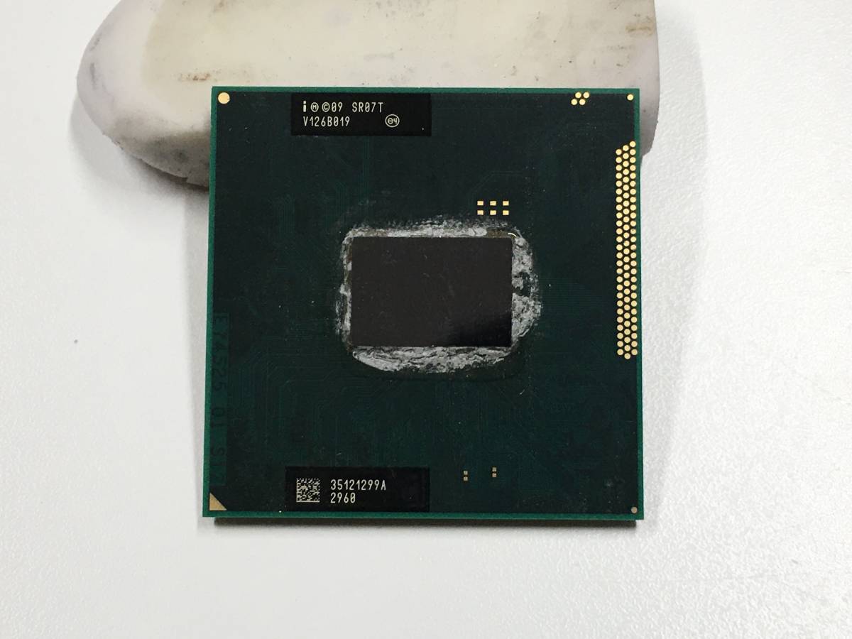 B1654)Intel Pentium Dual-Core Mobile B950 SR07T 2.10GHz 2M 中古動作品(タ)_画像1