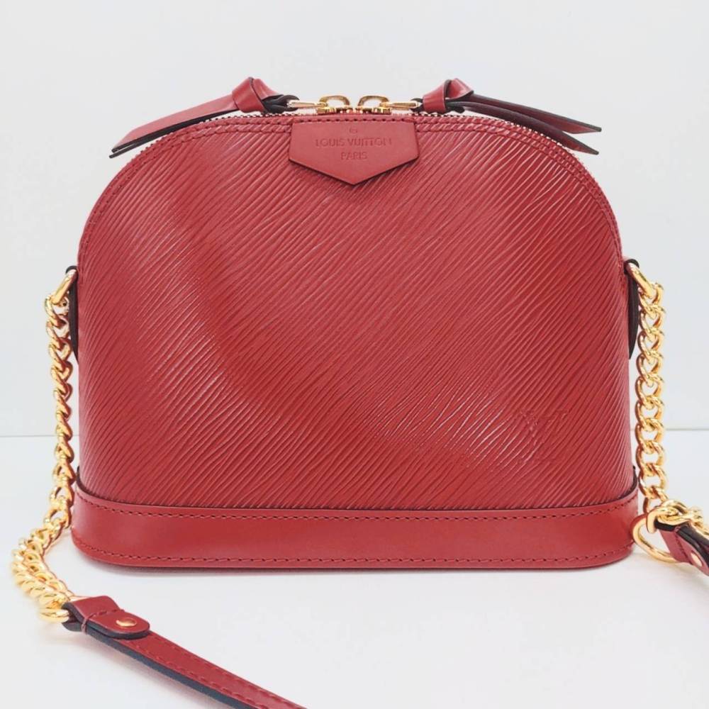 美品 LOUIS VUITTON ルイヴィトン エピ アルマ ミニ チェーン