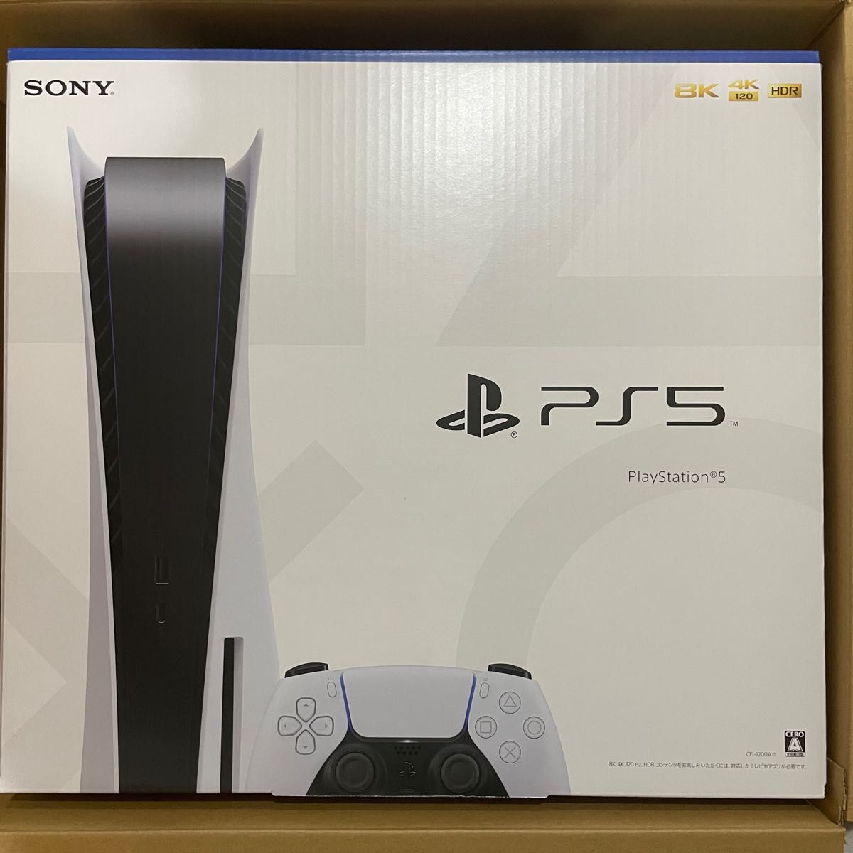 SONY PlayStation5 ディスク版 通常板 PS5 本体 CFI-1200A01 新品未