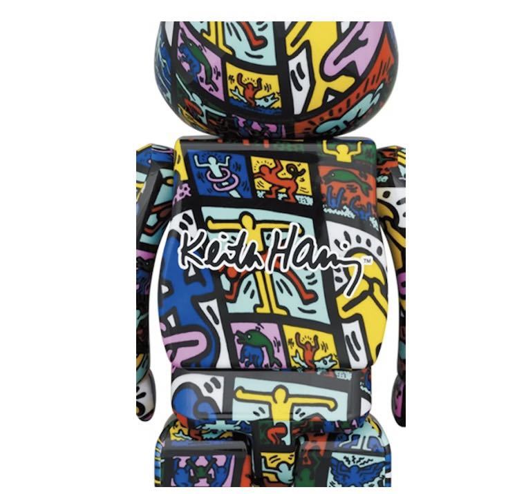 BE@RBRICK KEITH HARING #10 100％ & 400％ ベアブリック_画像2