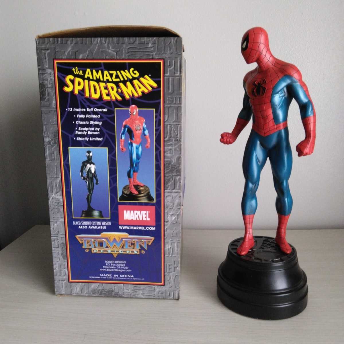 2022年のクリスマスの特別な衣装スパイダーマン スタチュー