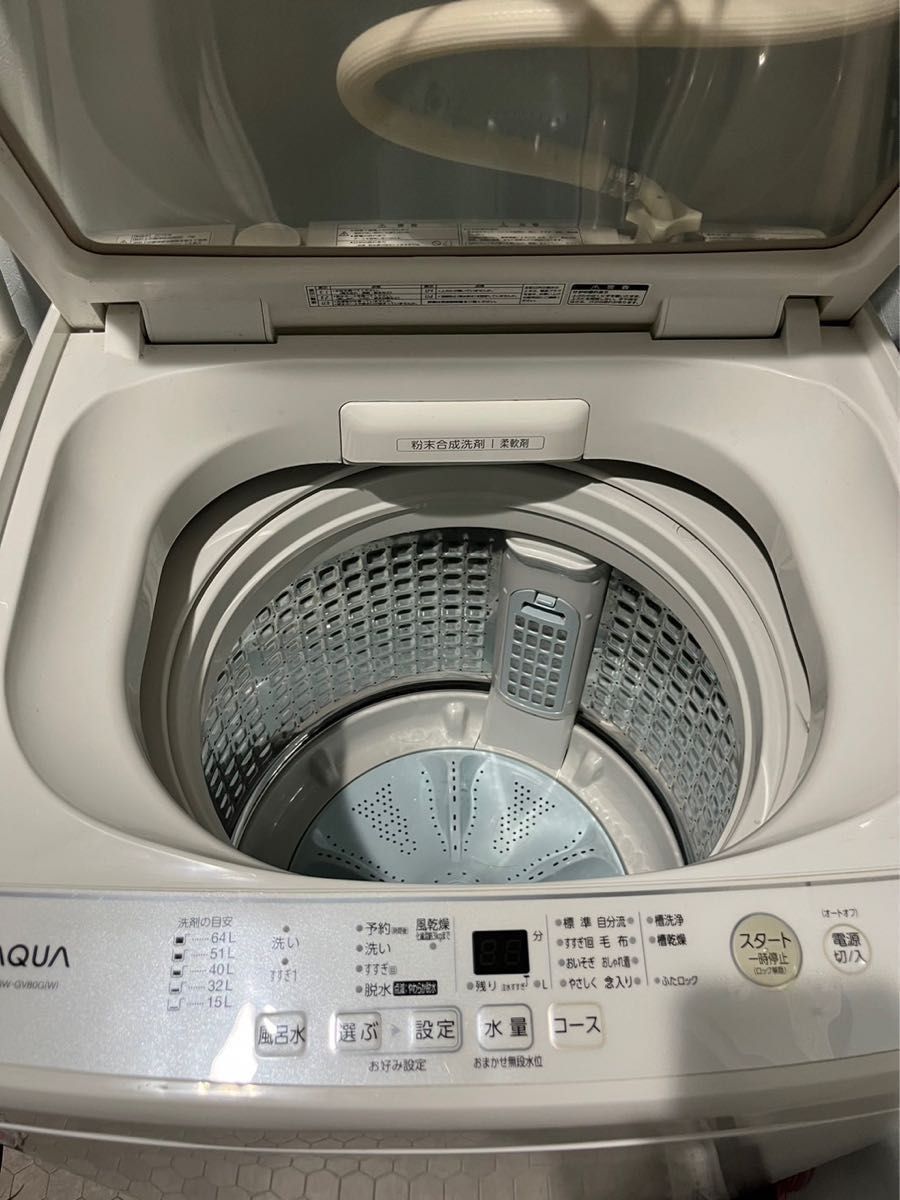 AQUA 洗濯機 縦型 AQW-GV80G - 洗濯機 AQUA 洗濯機 縦型 AQW-GV80G - 洗濯機