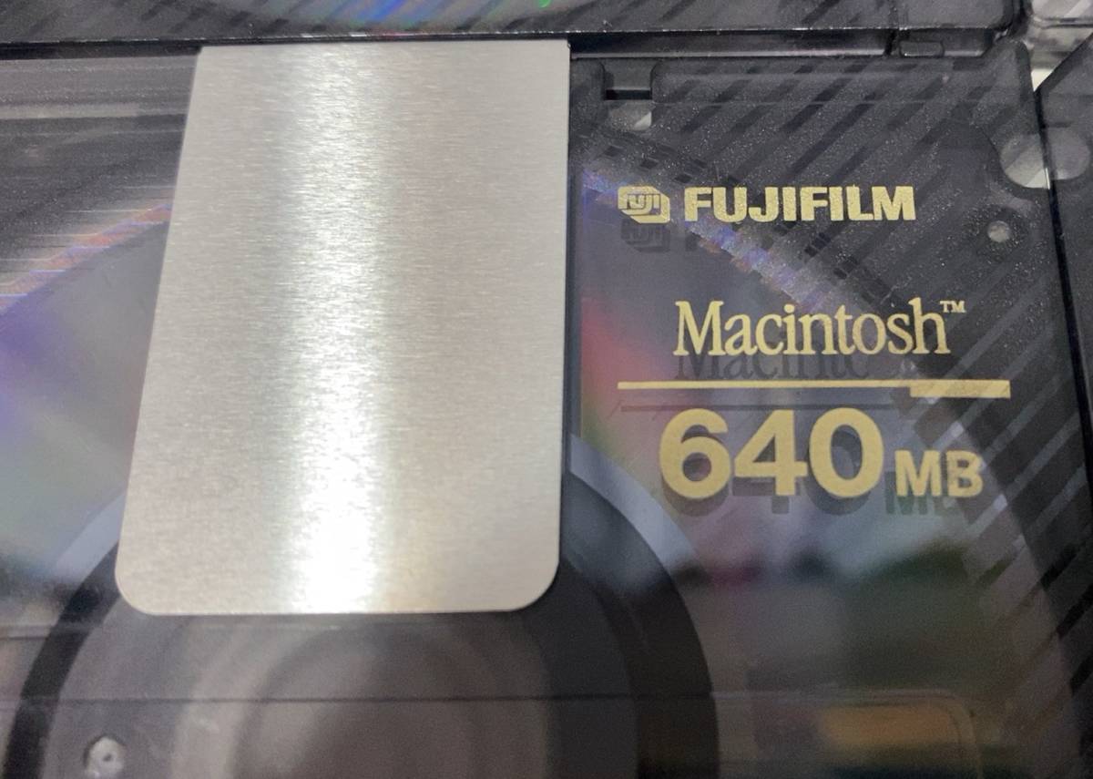 送料無料　マッキントッシュ用　MOディスク　640MB　6枚セット　Macintosh用　ラベル付き　フジフィルム　送料込み　富士フィルム