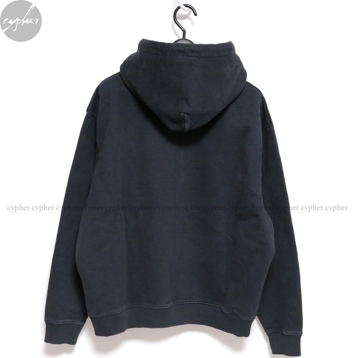 新品 22AW Acne Studios リバース ロゴ スウェット パーカー ブラック