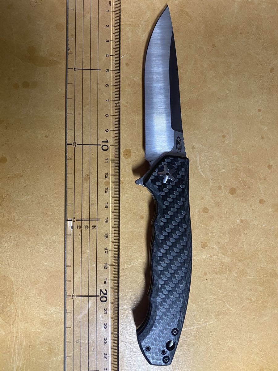りでありな ZERO TOLERANCE 0452CF CPM S35VN ゼロ トレランス0452CF