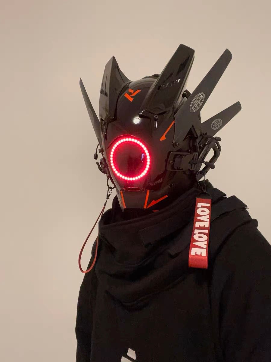 サイバーパンク風 フェースマスク cosplay用|PayPayフリマ