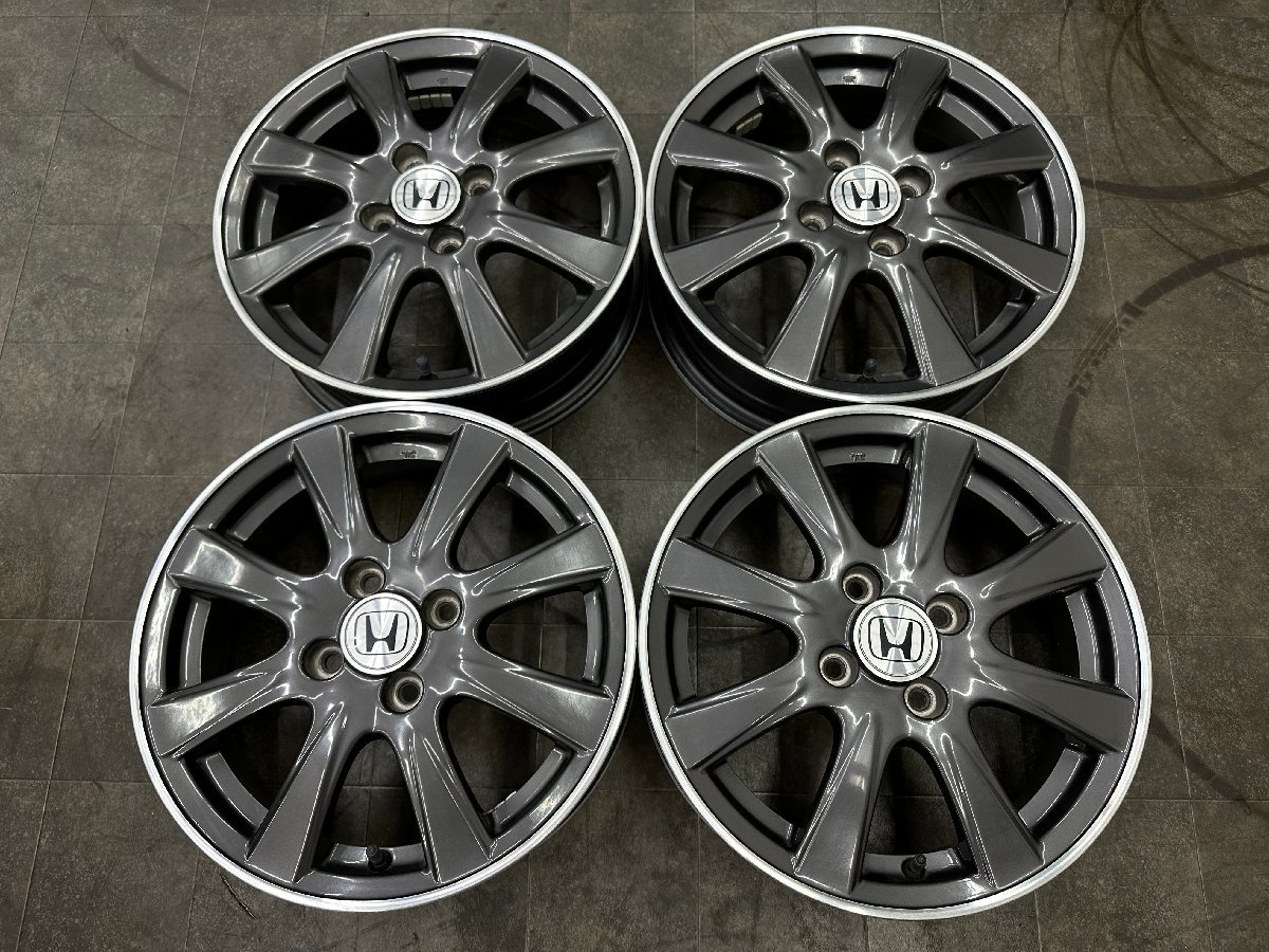 良品 HONDA ホンダ N-BOX モデューロX 純正 15インチ 4.5J +45 PCD100