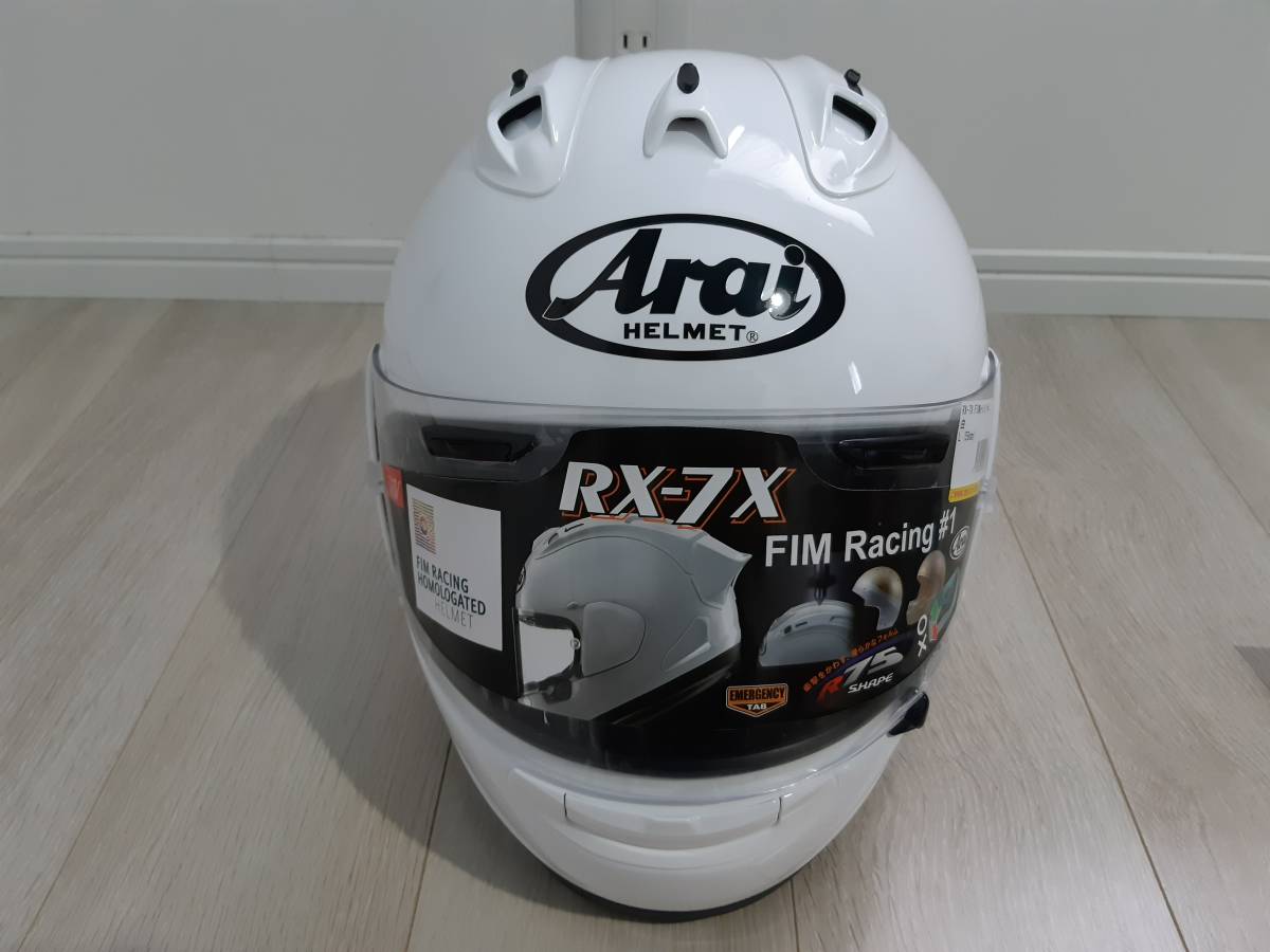 ARAI HELMET RX-7X FIM Racing #1 帽体 Lサイズ 内装 Mサイズ アライ 