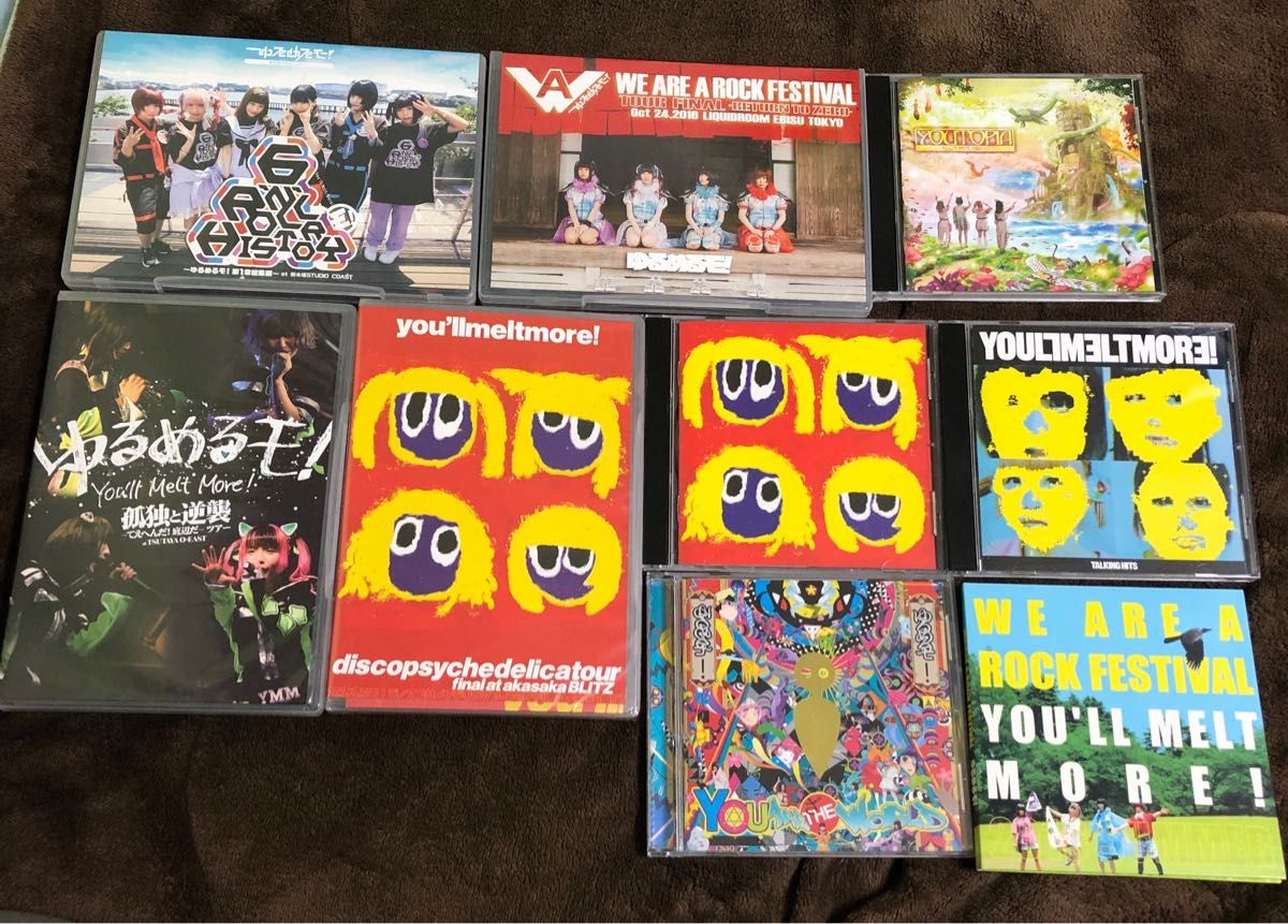 ゆるめるモ！ CD+DVD 9点セット