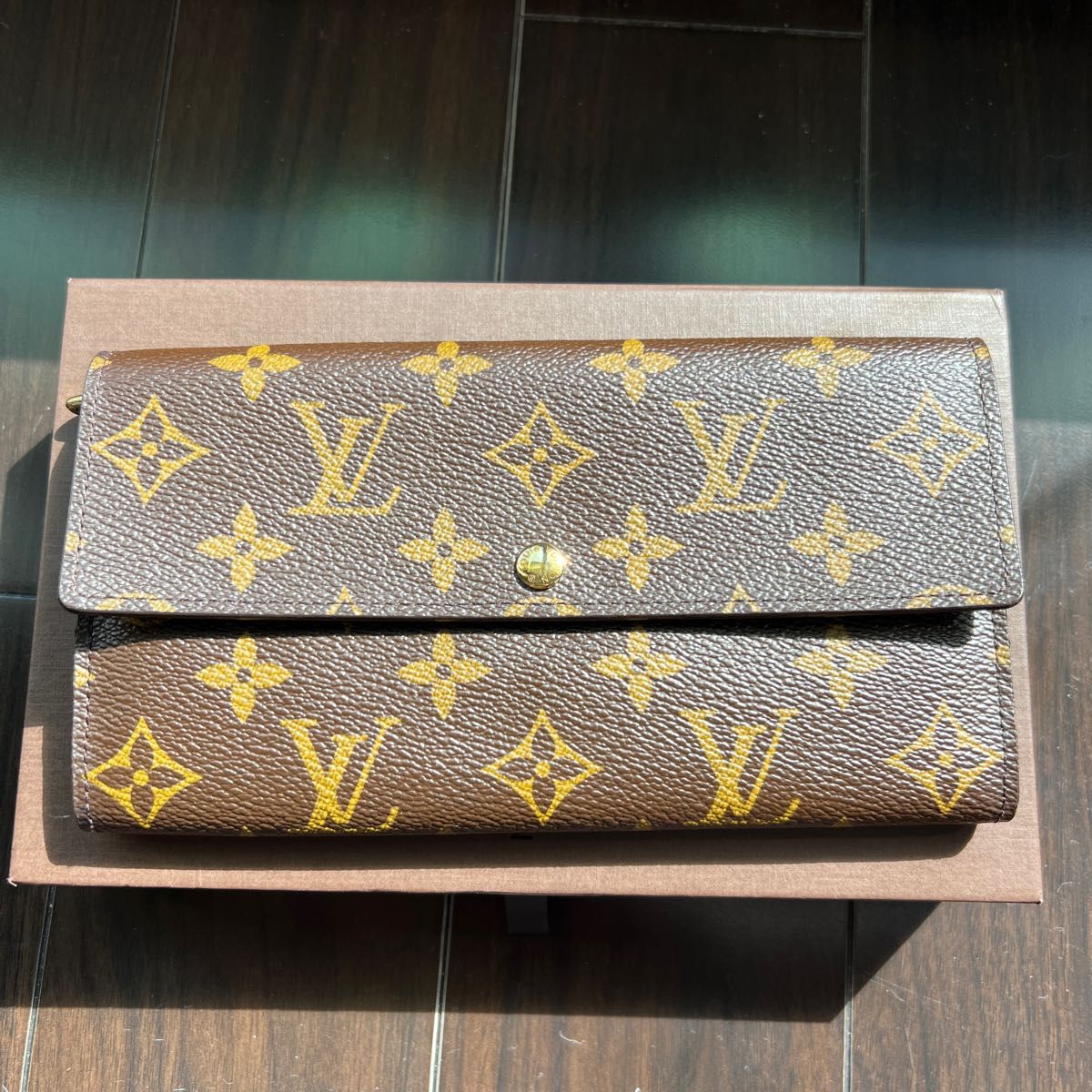 新品 未使用 LOUIS VUITTON ルイヴィトン 長財布 モノグラム柄｜Yahoo