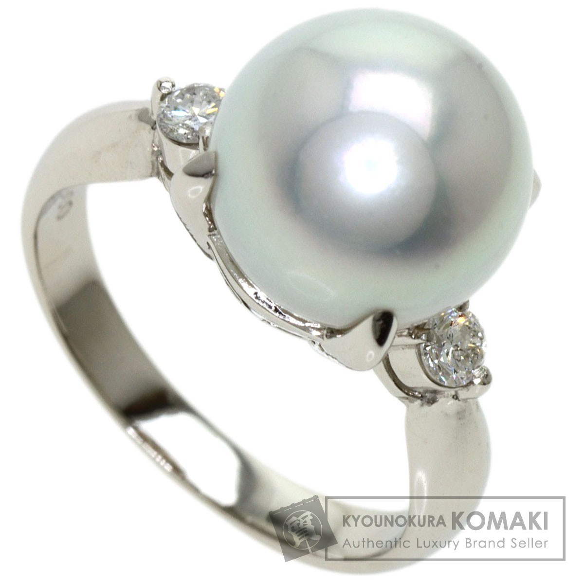 ジュエリー パール 真珠 ダイヤモンド リング・指輪 プラチナPT900