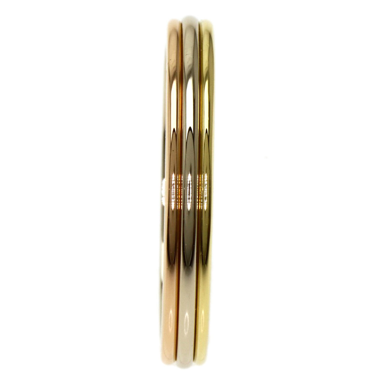 CARTIER カルティエ スリーカラー ウェディング #55 リング・指輪 K18