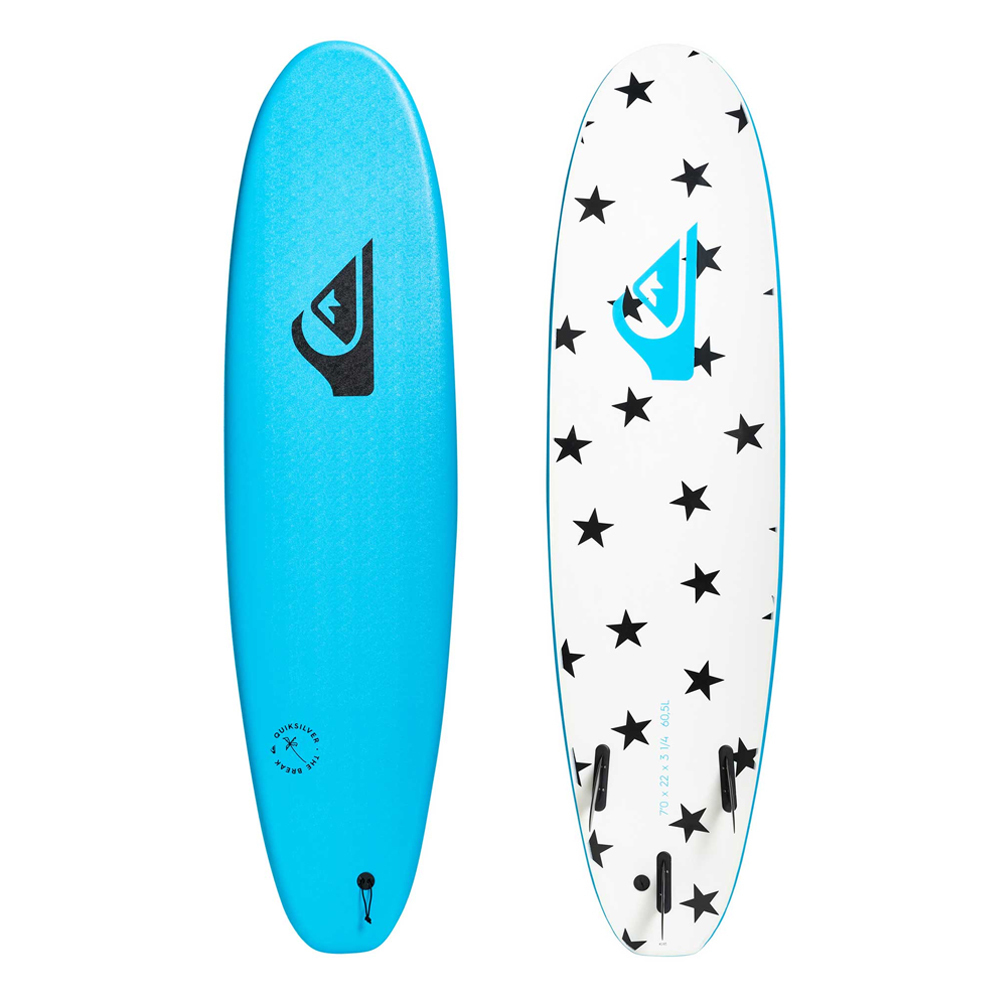 送料無料■QUIKSILVER クイックシルバー ソフトボード QS BREAK BLUE 7'0 SOFTBOARD