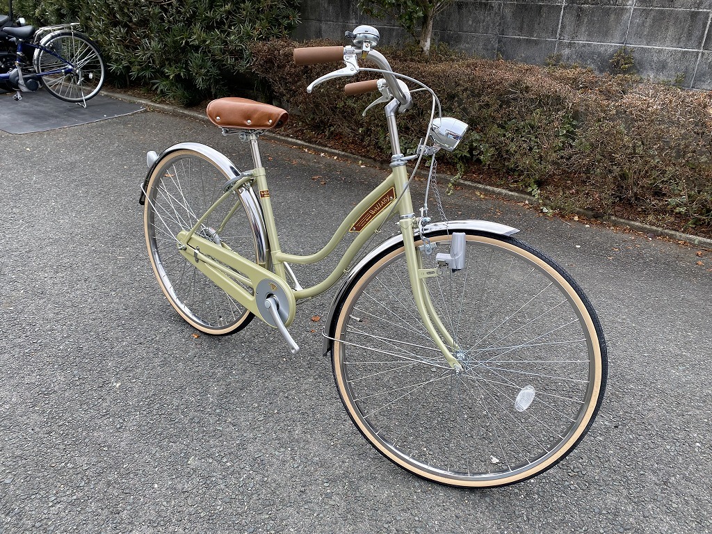 丸石サイクル ワラビー 27型シングル 砲弾型ランプ デッドストック ...