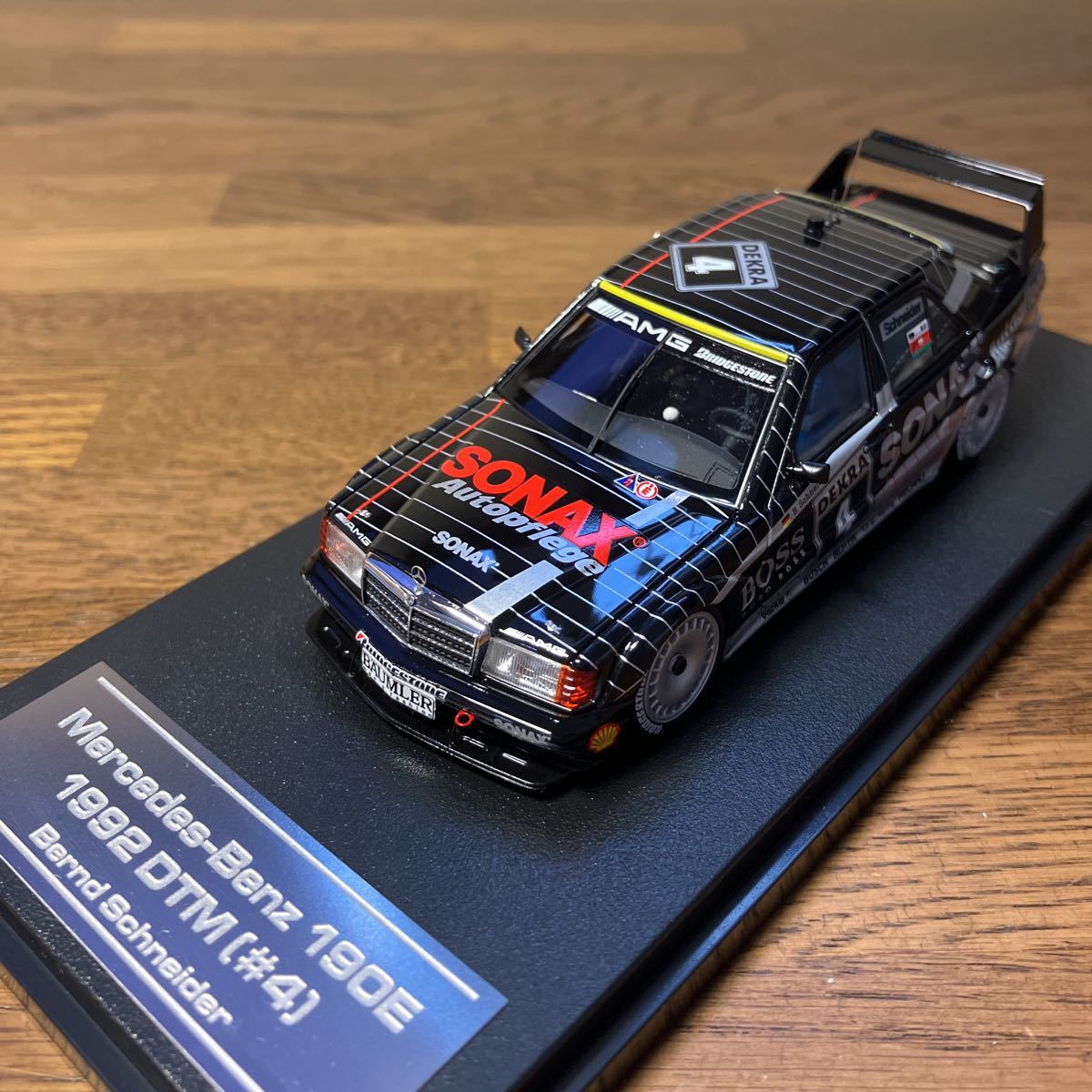 1/43 DTM 1992 #4 Mercedes-Benz 190E Schneider: Real Yahoo auction