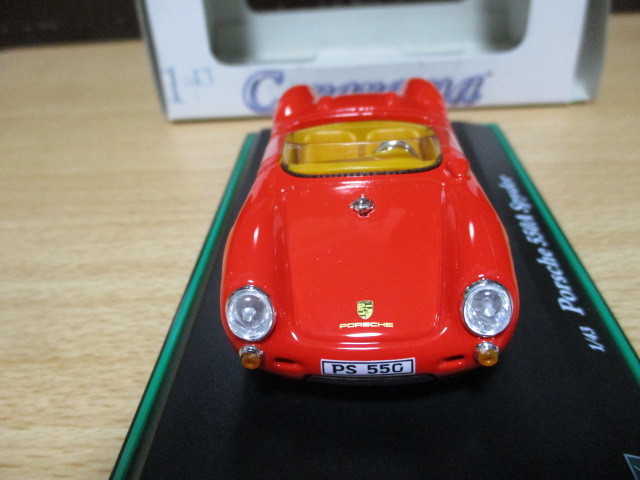  Hongwell 1/43 [ Porsche 550 Spider ] red HONGWELLkala llama * postage 400 jpy ( letter pack post service shipping )