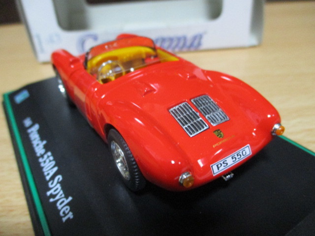  Hongwell 1/43 [ Porsche 550 Spider ] red HONGWELLkala llama * postage 400 jpy ( letter pack post service shipping )
