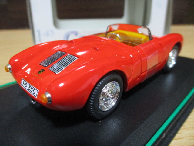  Hongwell 1/43 [ Porsche 550 Spider ] red HONGWELLkala llama * postage 400 jpy ( letter pack post service shipping )