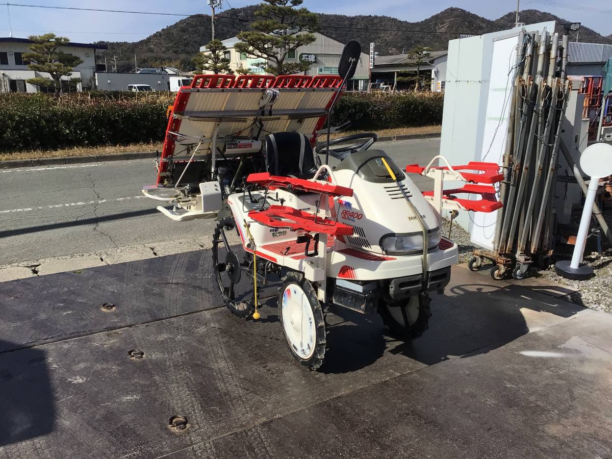 ヤンマーRR400 四条植田植機! www.impressarepuestos.com