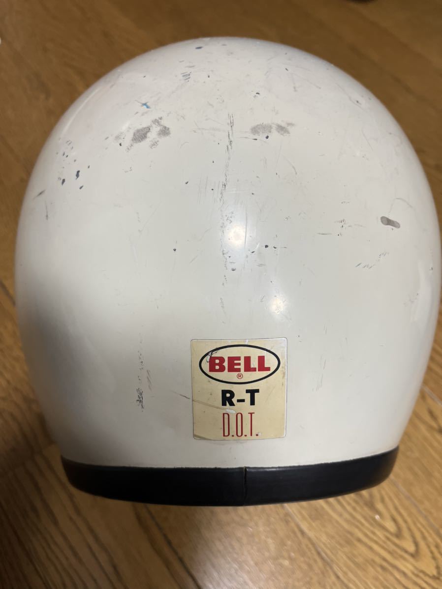 新しいスタイル BELL R-T ビンテージ 後期型 ジェット ヘルメット Lサイズ