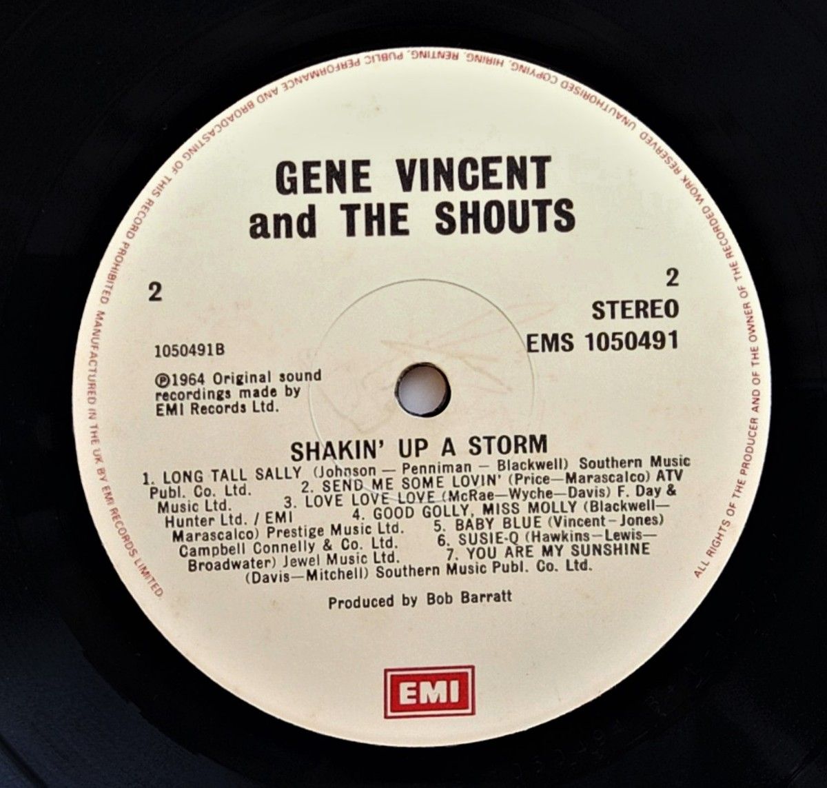 Gene Vincent 　Shakin' Up A Storm